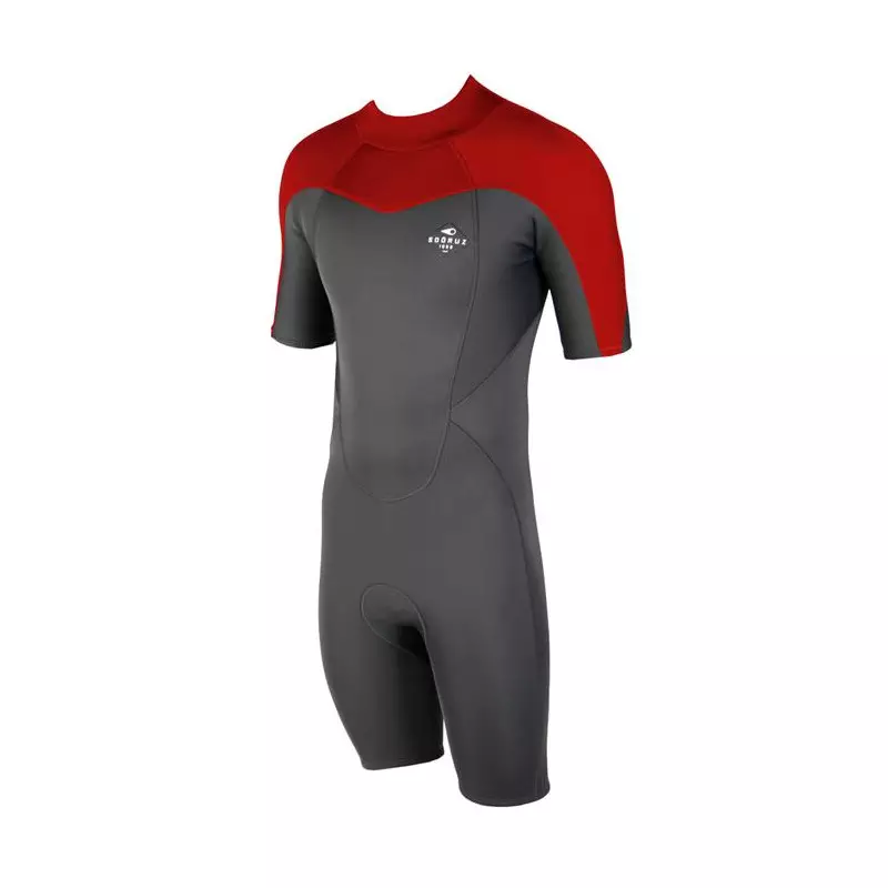Combinaison shorty junior SOORUZ Fly 2/2 Back Zip red