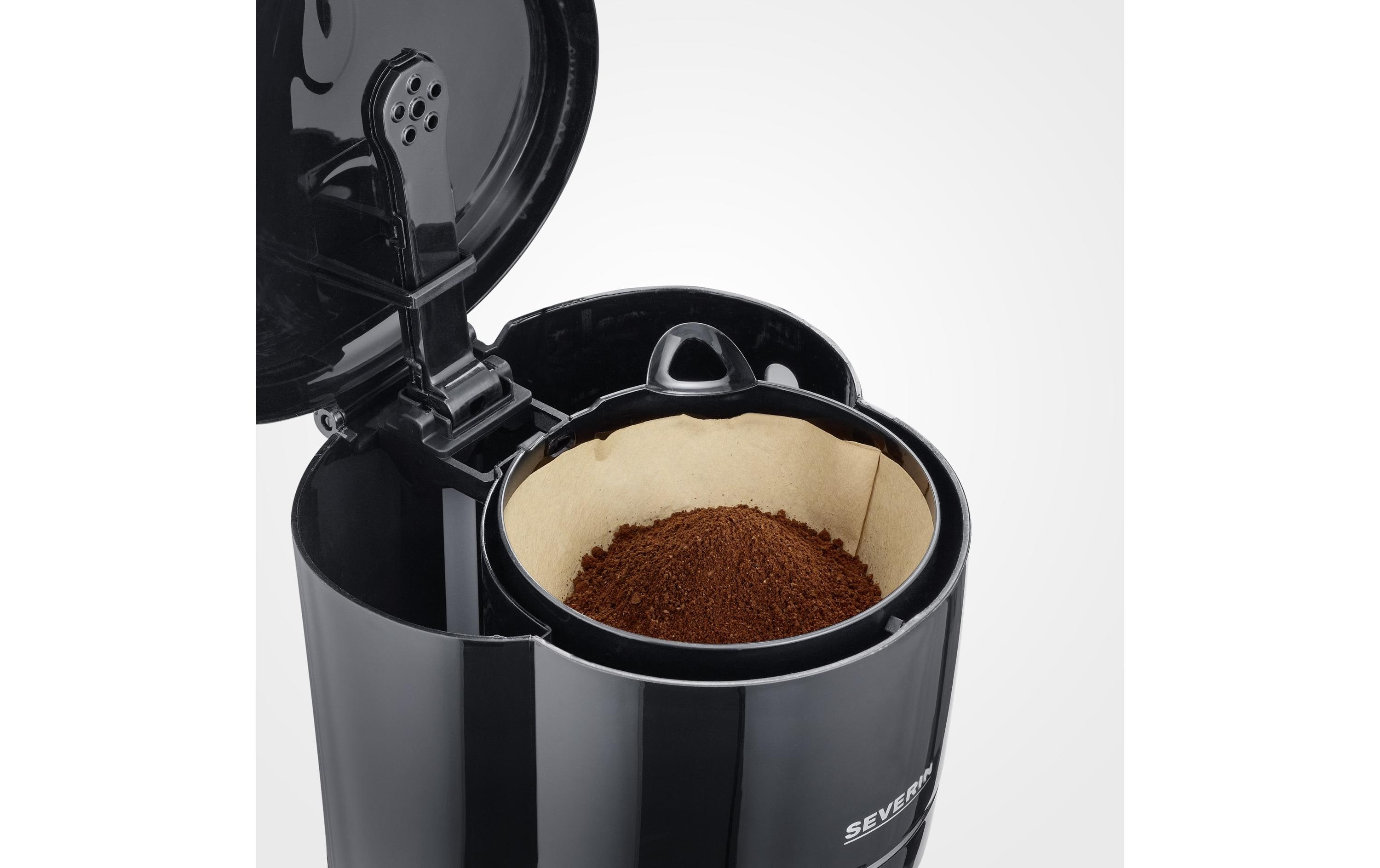 Filterkaffeemaschine KA4320 SchwarzKaffeemaschine mit Glaskanne