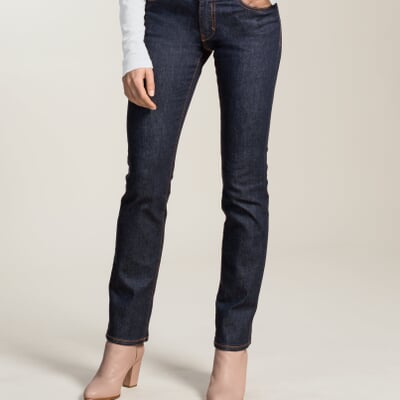 Damenjeans Straight, Denim