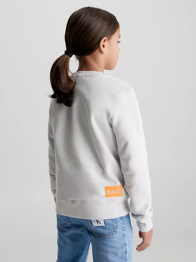 Moletom infantil com logo