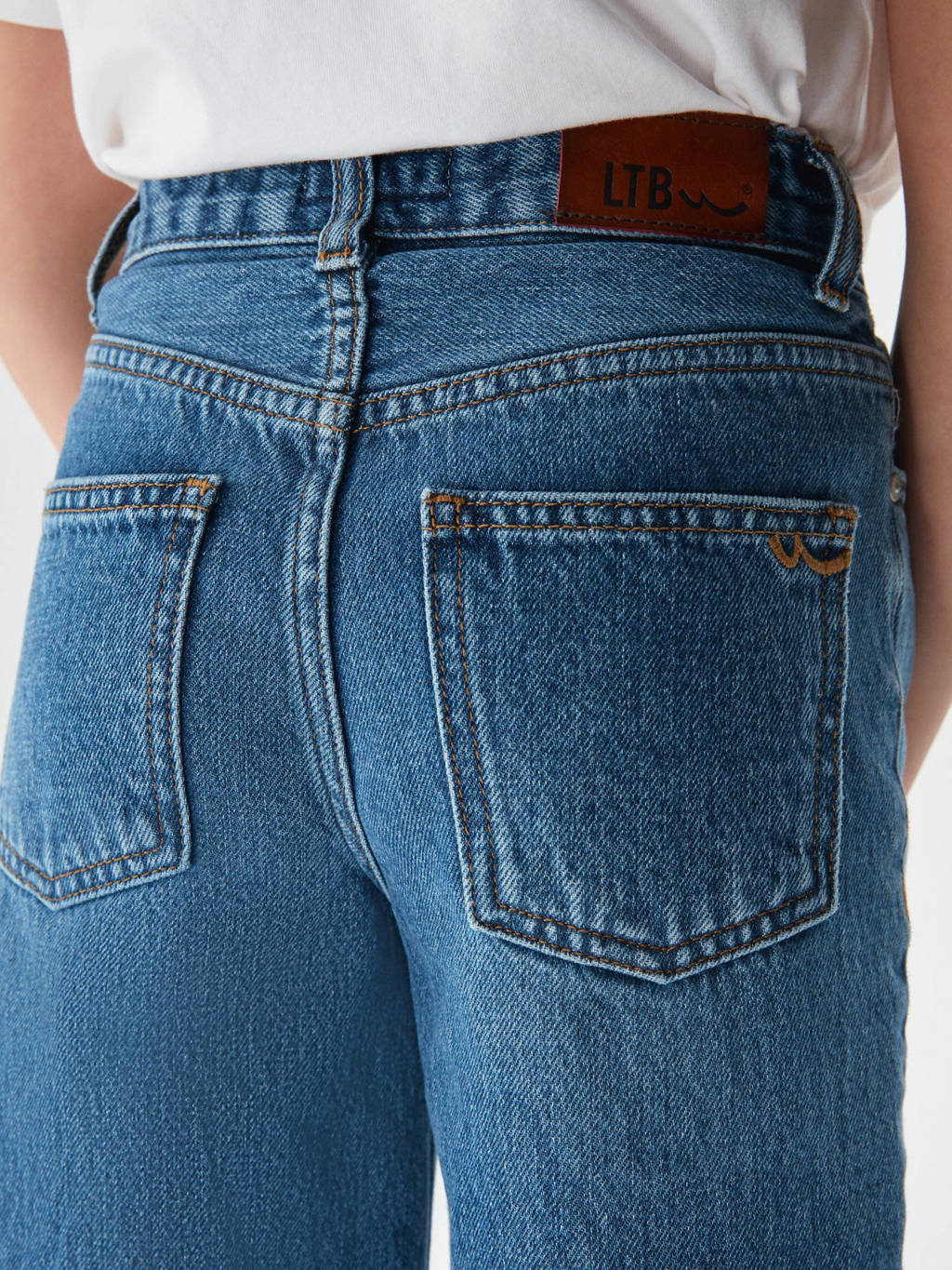 LTB high waist wide leg jeans Felicia mielle wash