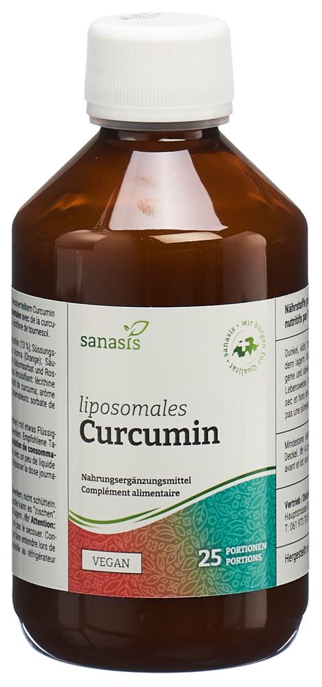 SANASIS Curcumin liposomal Fl 250 ml