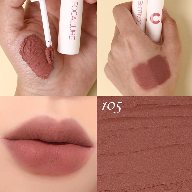FOCALLURE - True Matte Lip Clay - 17 kleuren
