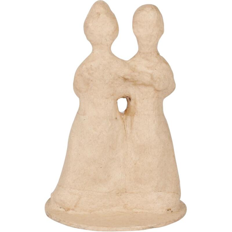 Figurines mariés : femme + femme - Kraft