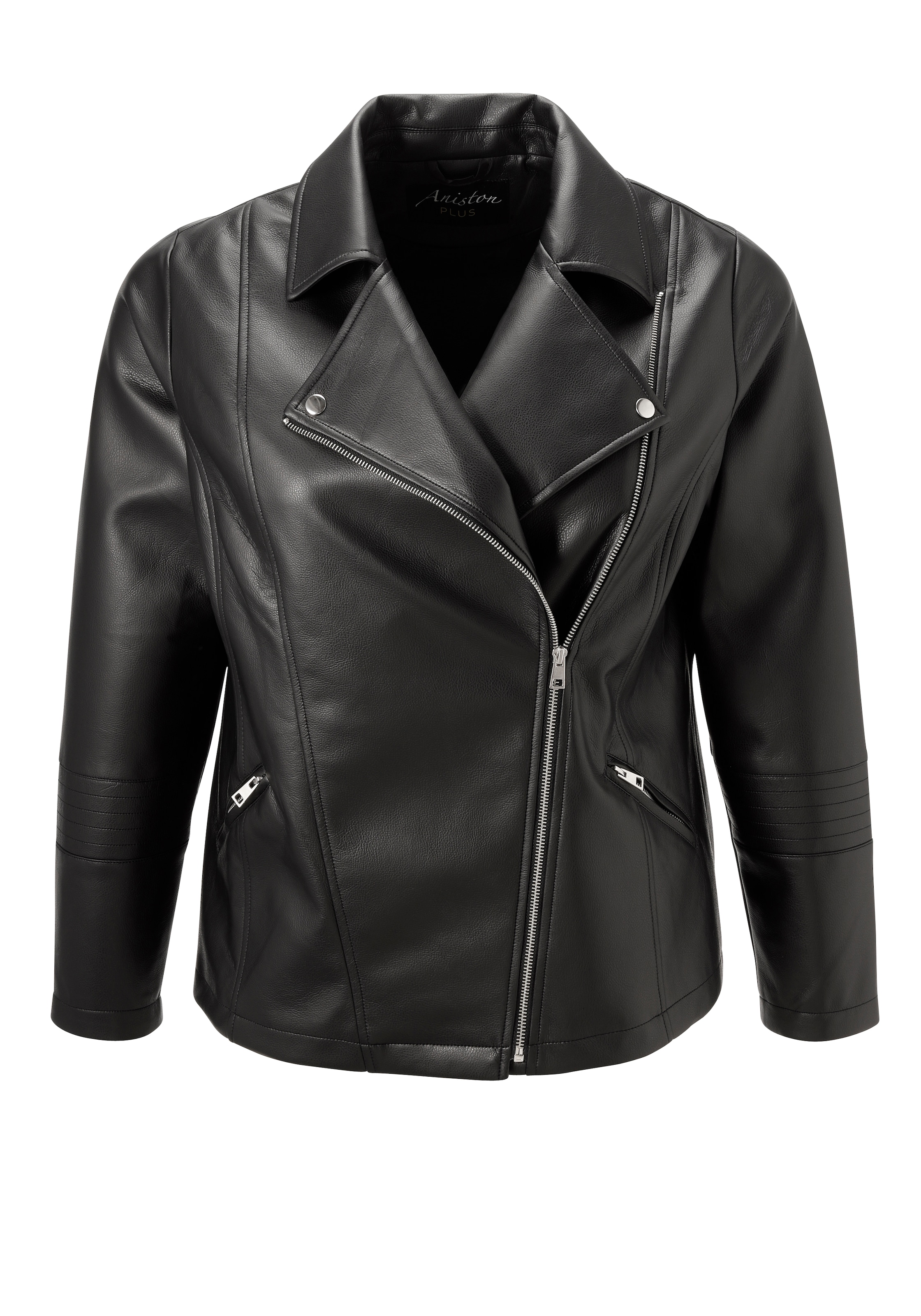 Aniston PLUS Bikerjacke im Biker-Look - NEUE KOLLEKTION
