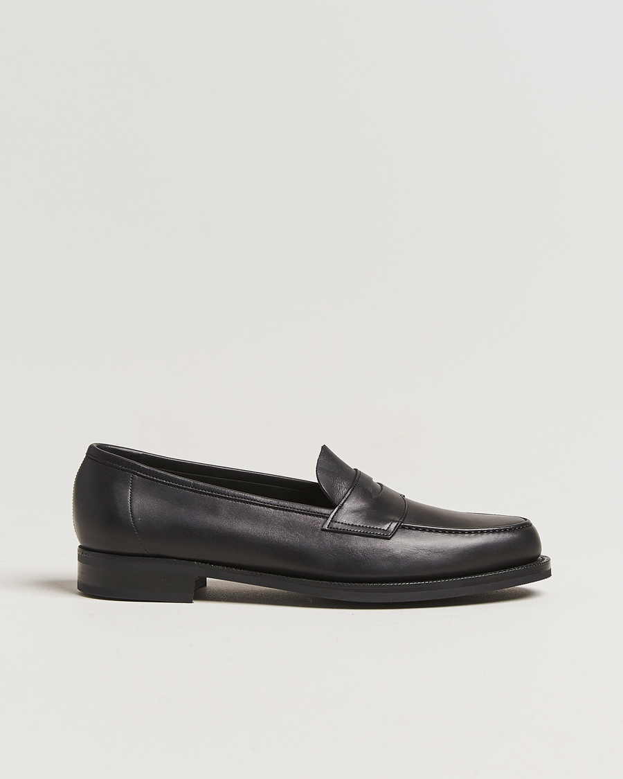 Edward Green Pimlico Unlined Loafers Black