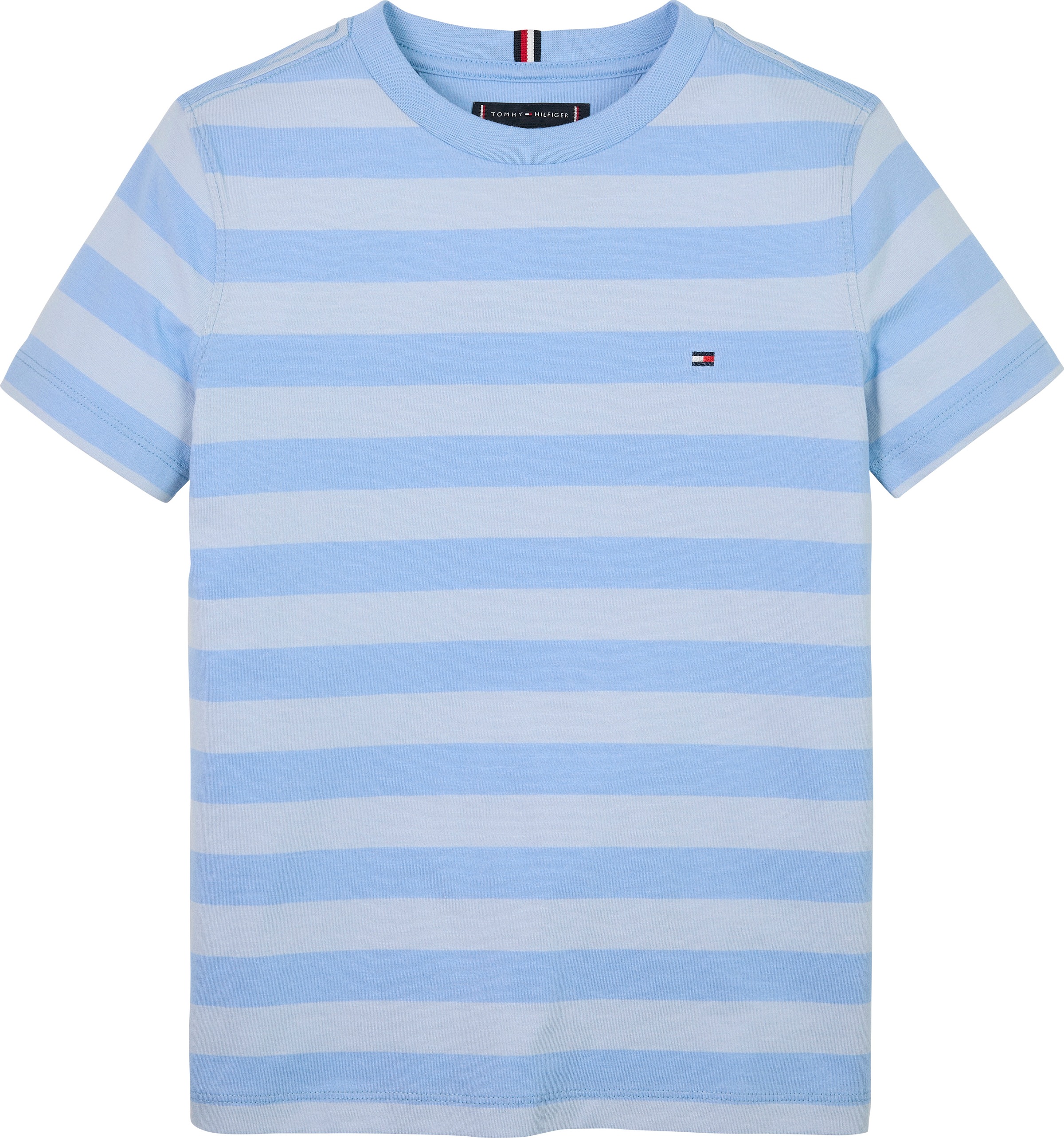 Tommy Hilfiger T-Shirt »ESSENTIAL COTTON TEE S/S«, mit Logostickerei