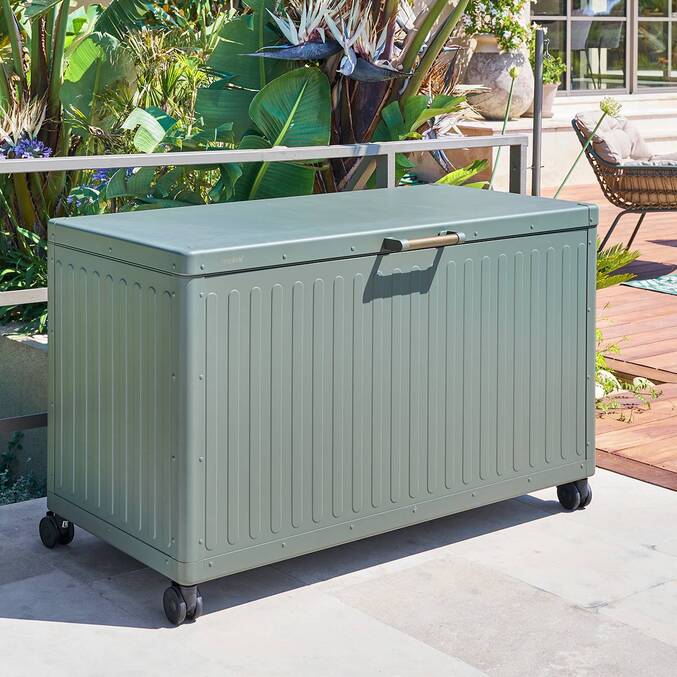 Coffre de rangement EDENIO Vert Laurier