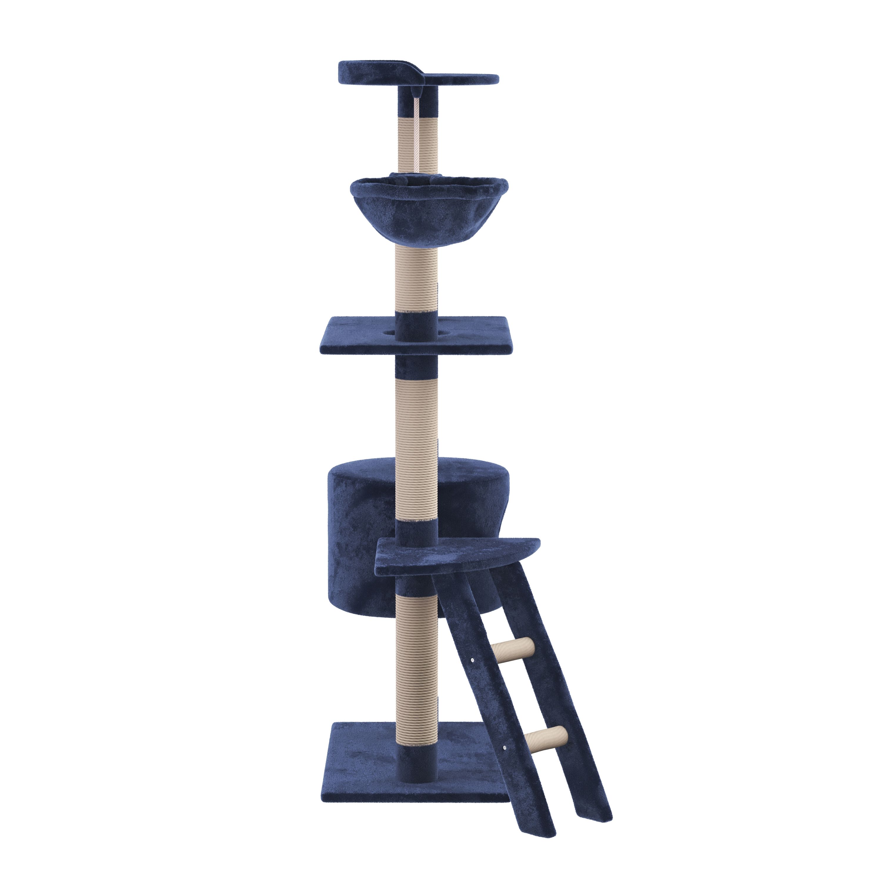 Katzenbaum FILOU 150 cm dunkelblau