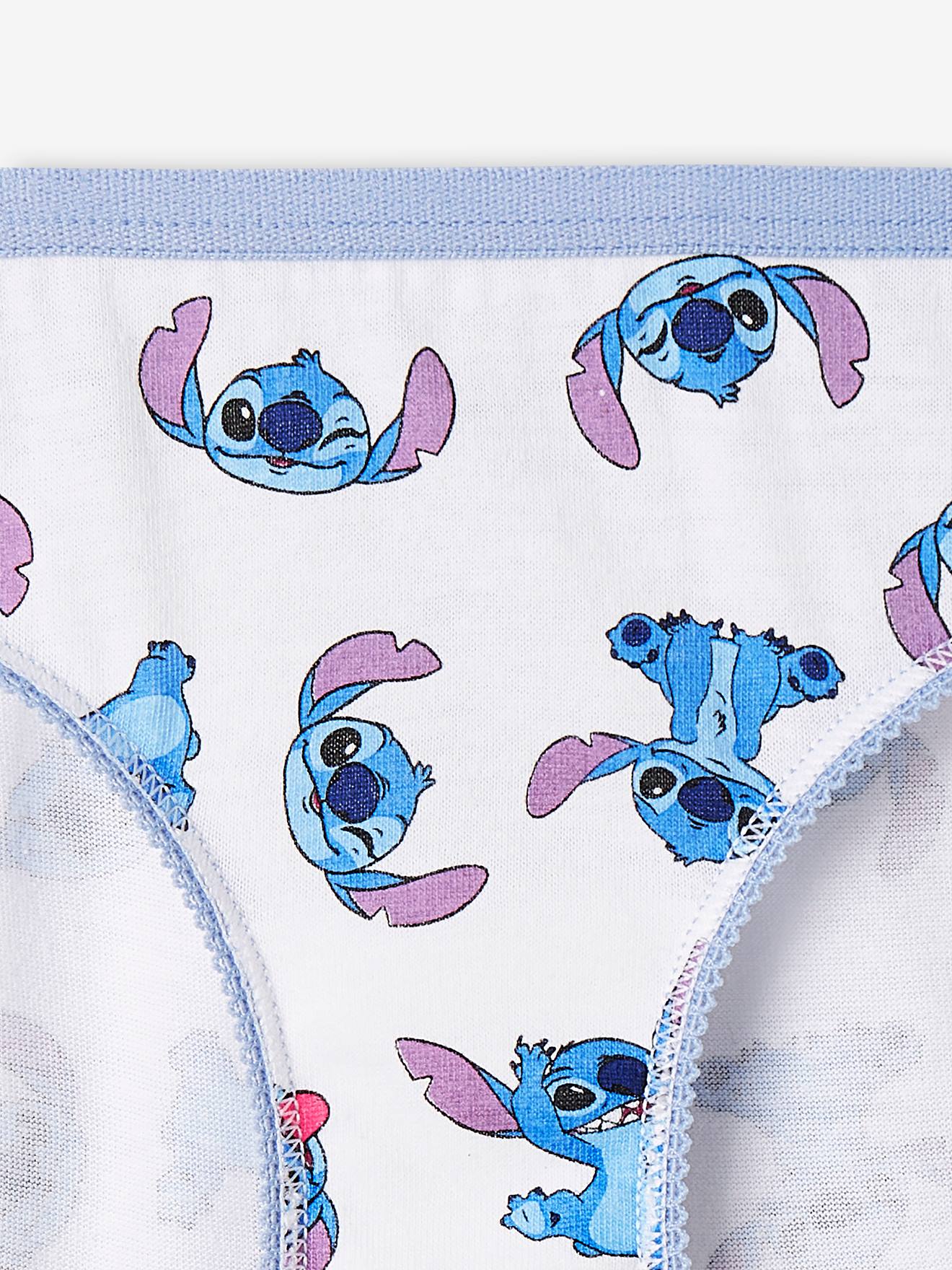 Pacote com 5 calcinhas DS® Stitch azul claro