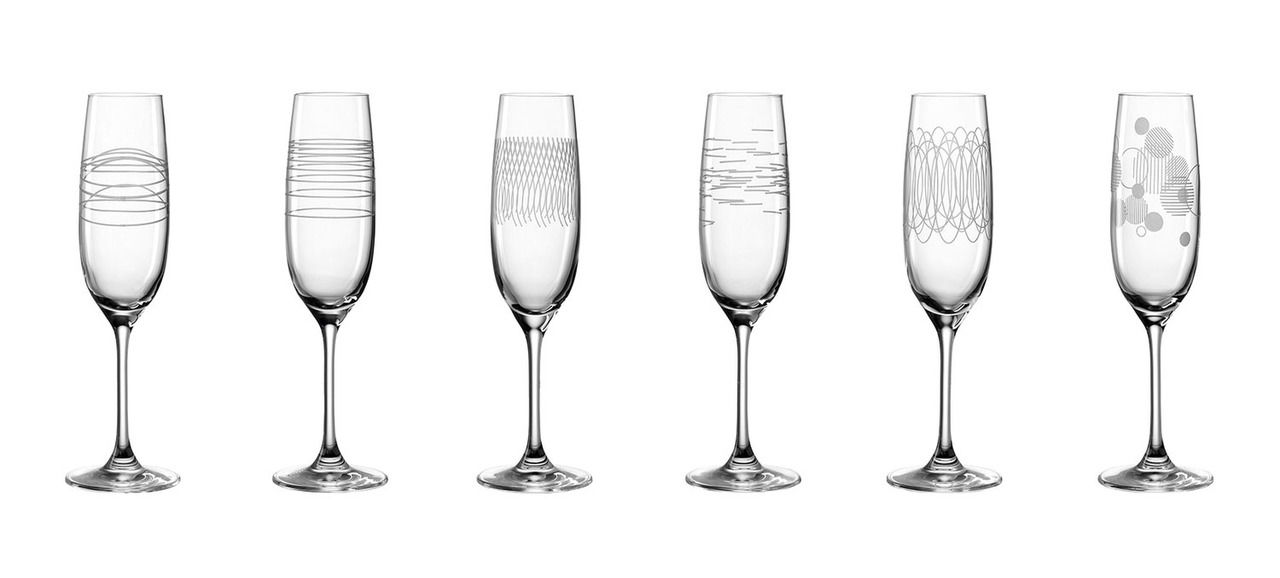 Leonardo Sektglas-Set 6-tlg. CASELLA