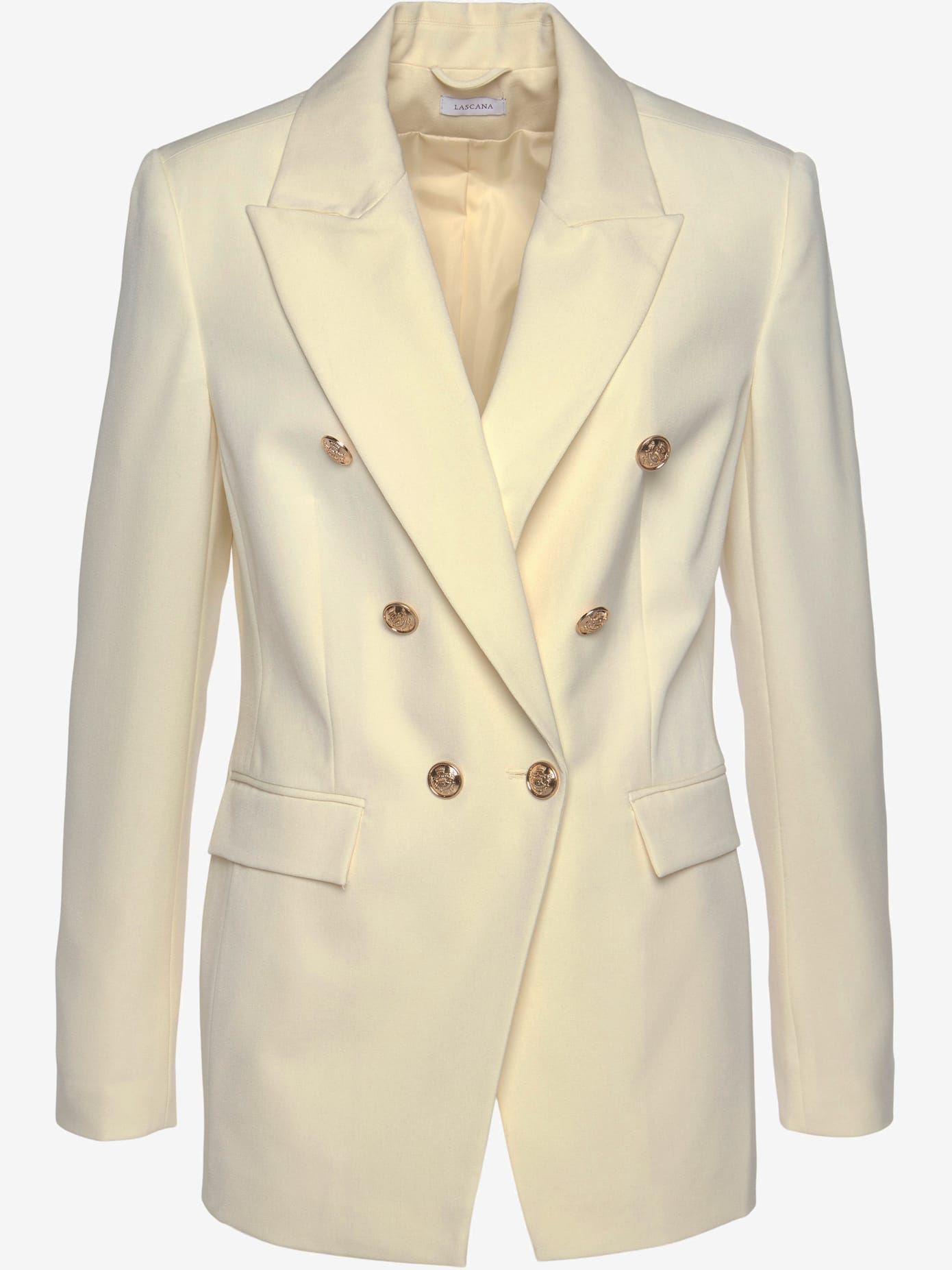 Blazer long blazer classique, col à revers