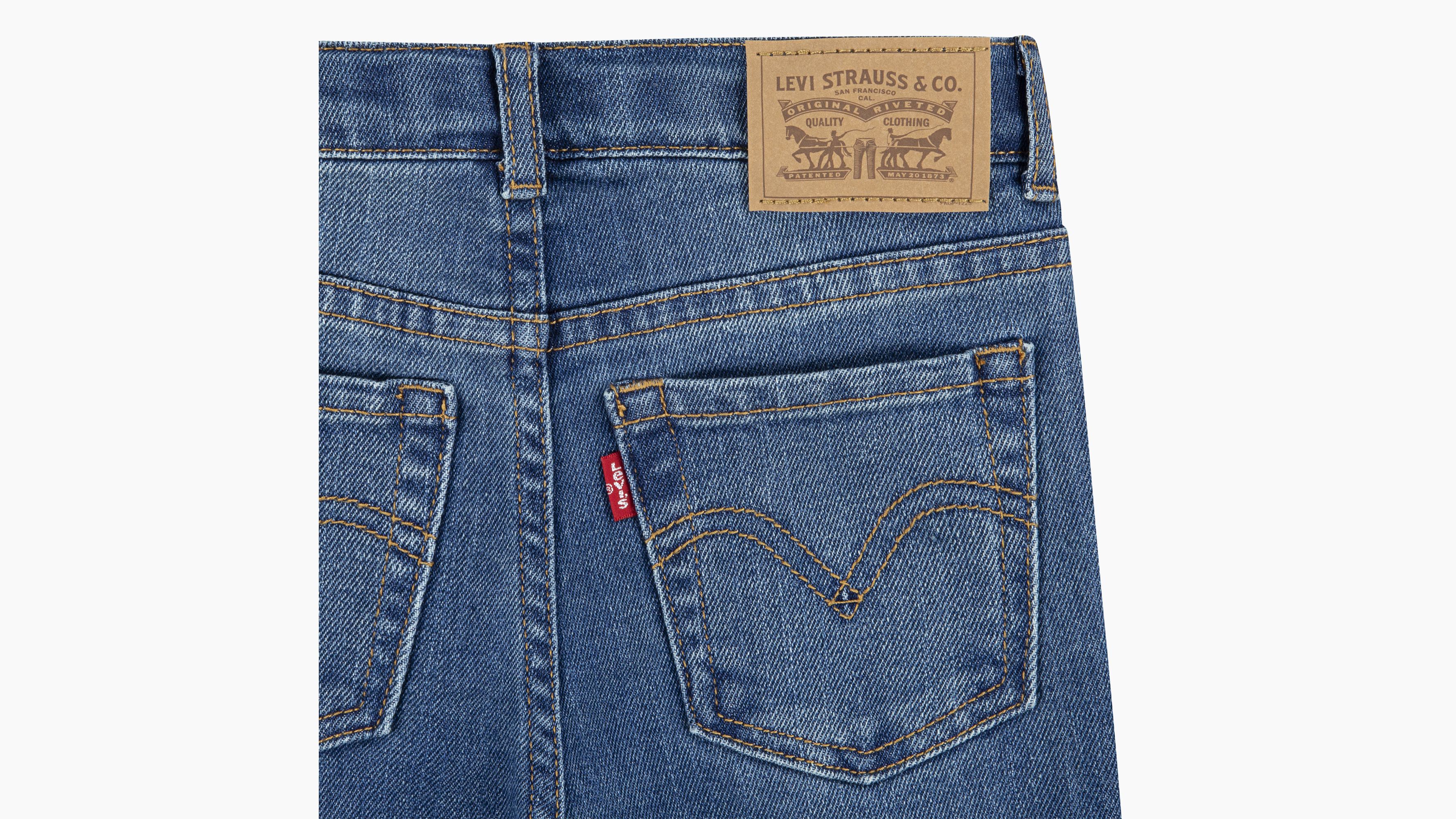 Enfant jean 726™ taille haute Flare - Double Talk - Bleu