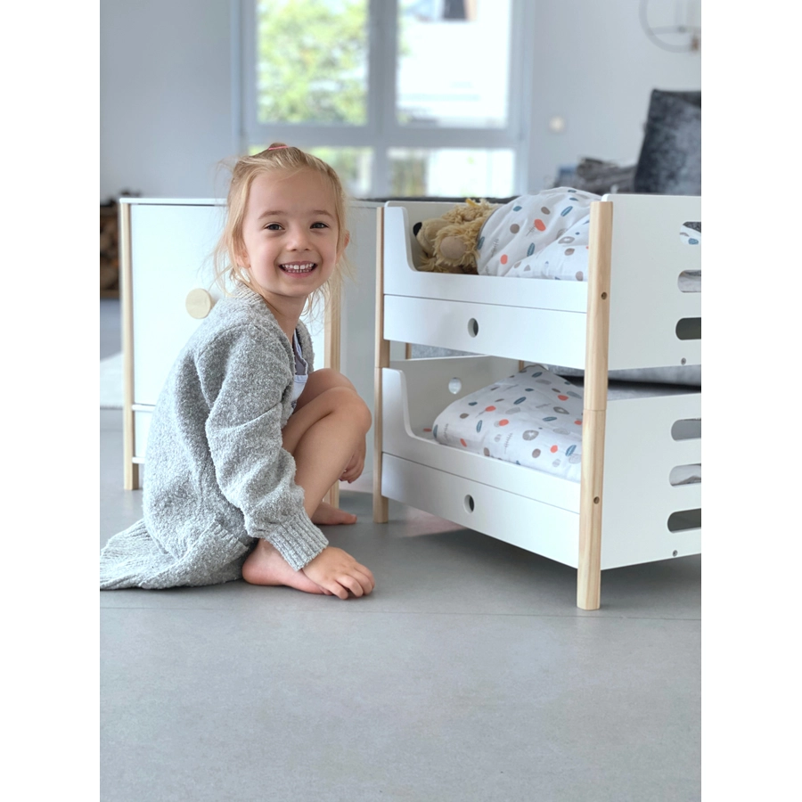 small foot® Puppenhochbett Little Button