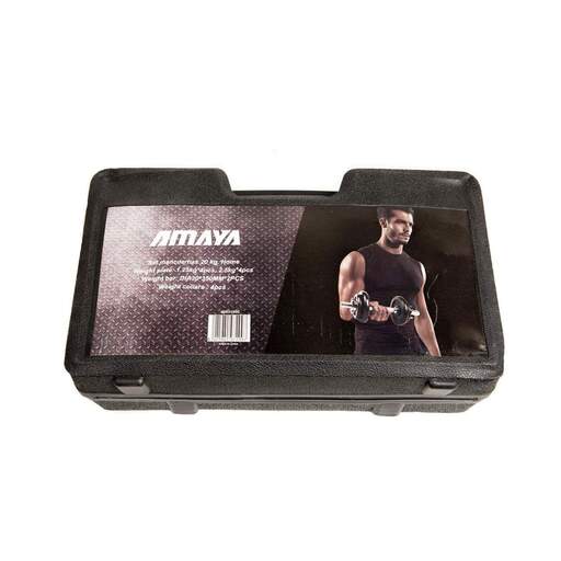 Conjunto de halteres Amaya de 20 kg para uso doméstico