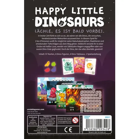Asmodee Unstable Games Happy Little Dinosaurs