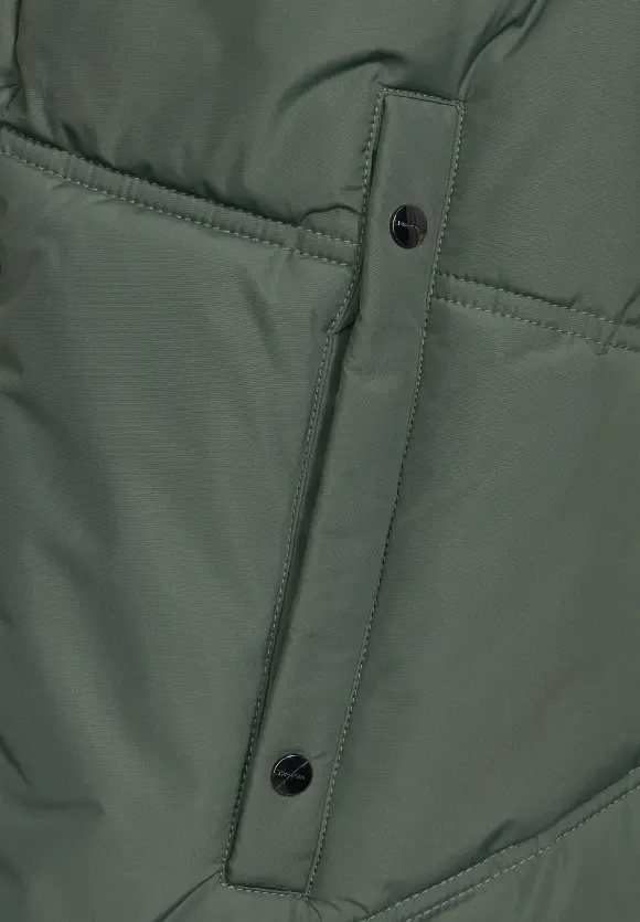 Teflon Winter-Steppmantel - verdant green