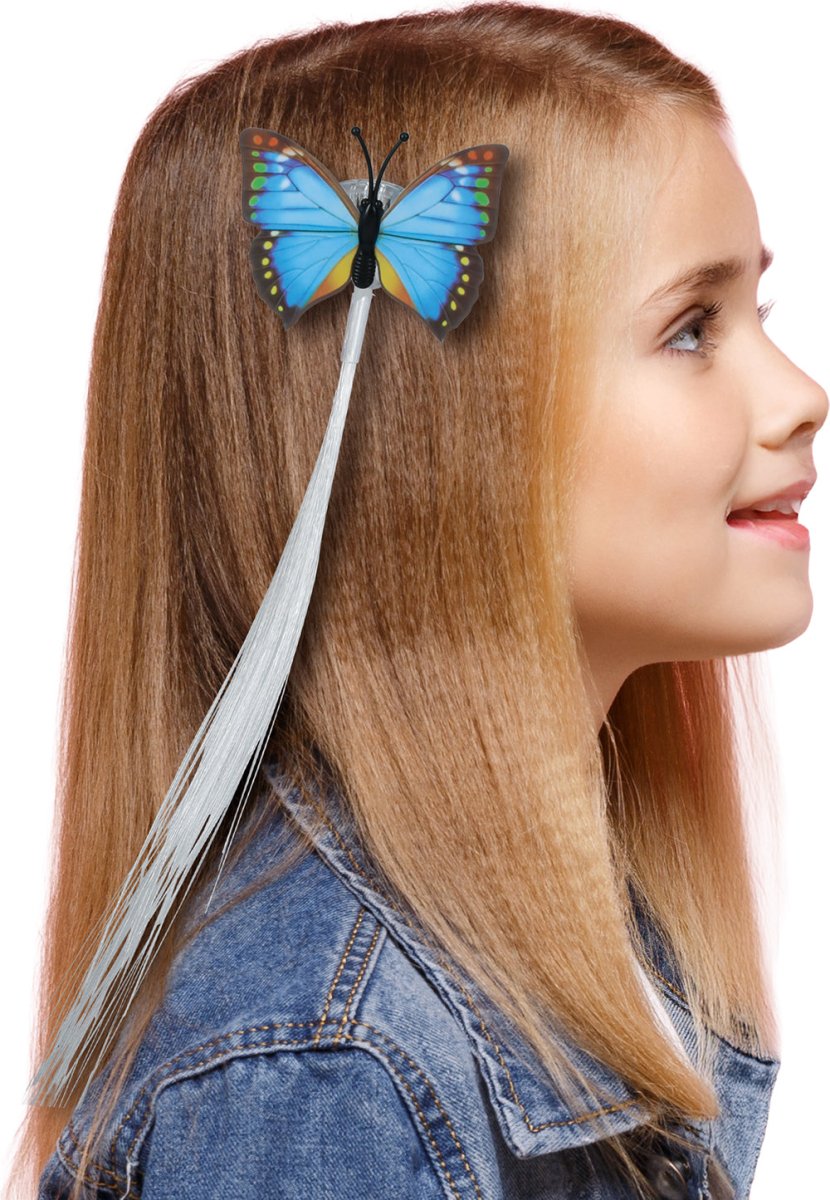 Vlinder Hair Extension Met Licht 33cm