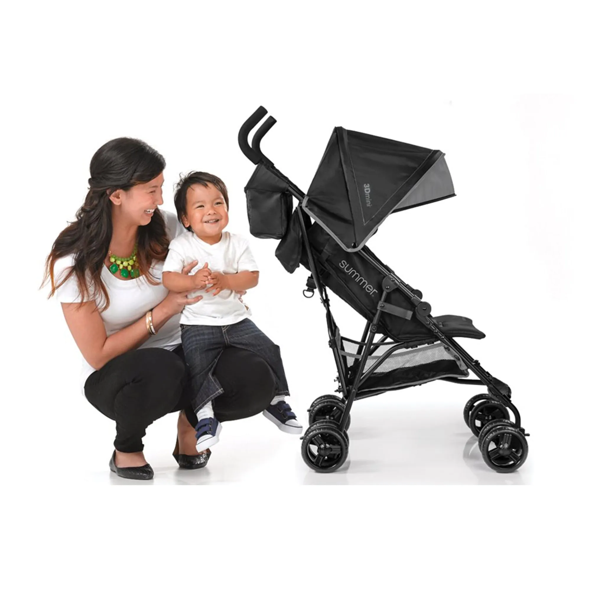 Summer Infant Poussette 3DMini - Gris  Noir
