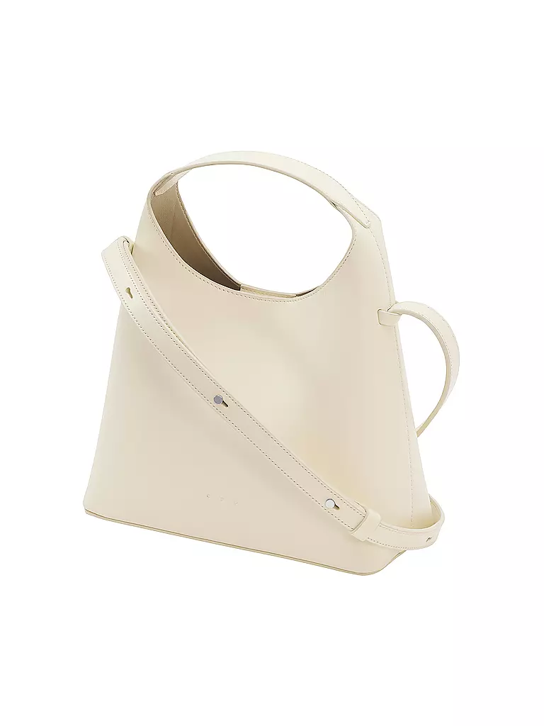 AESTHER EKME Ledertasche - Umhängetasche MINI SAC  creme