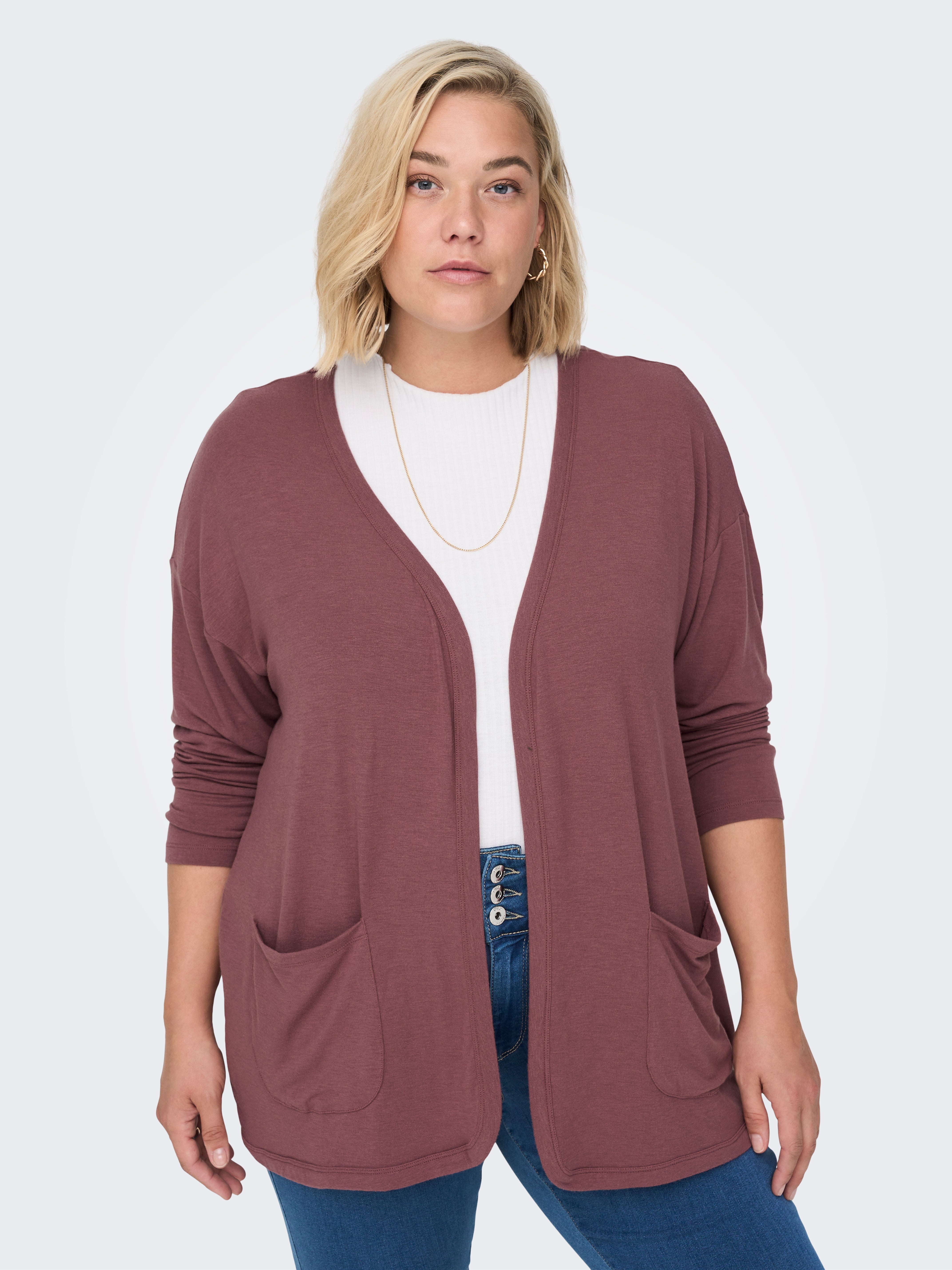 CARLAMOUR Strickjacke Rose Brown
