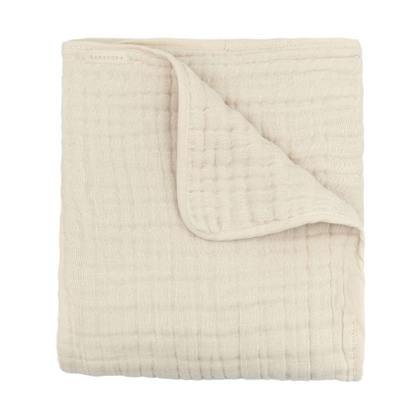 Bamboom Wiegdeken Nuvola - Almond - 140x110 cm