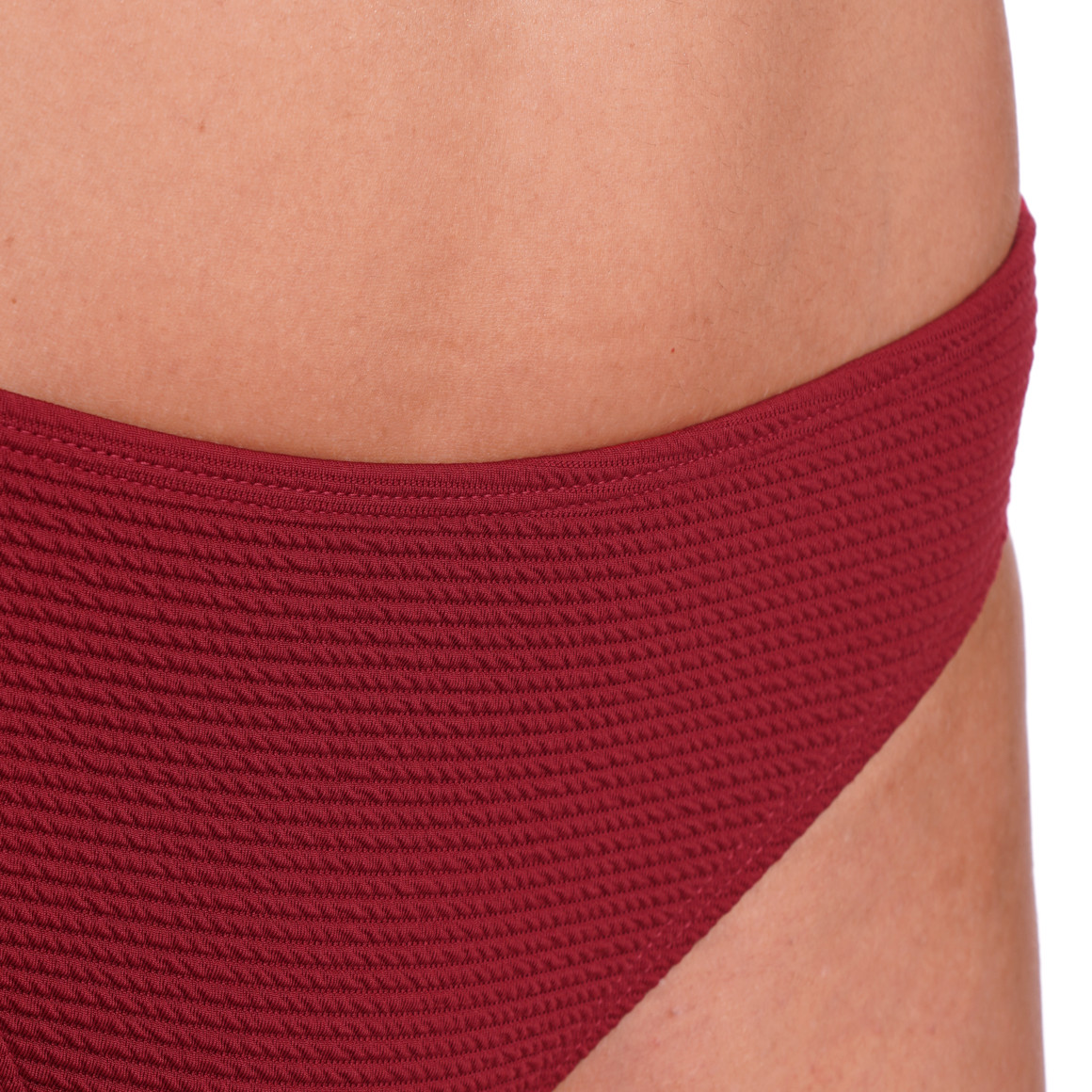 Gina Benotti Damen Bikinipanty mit Stukturmuster dunkelrot