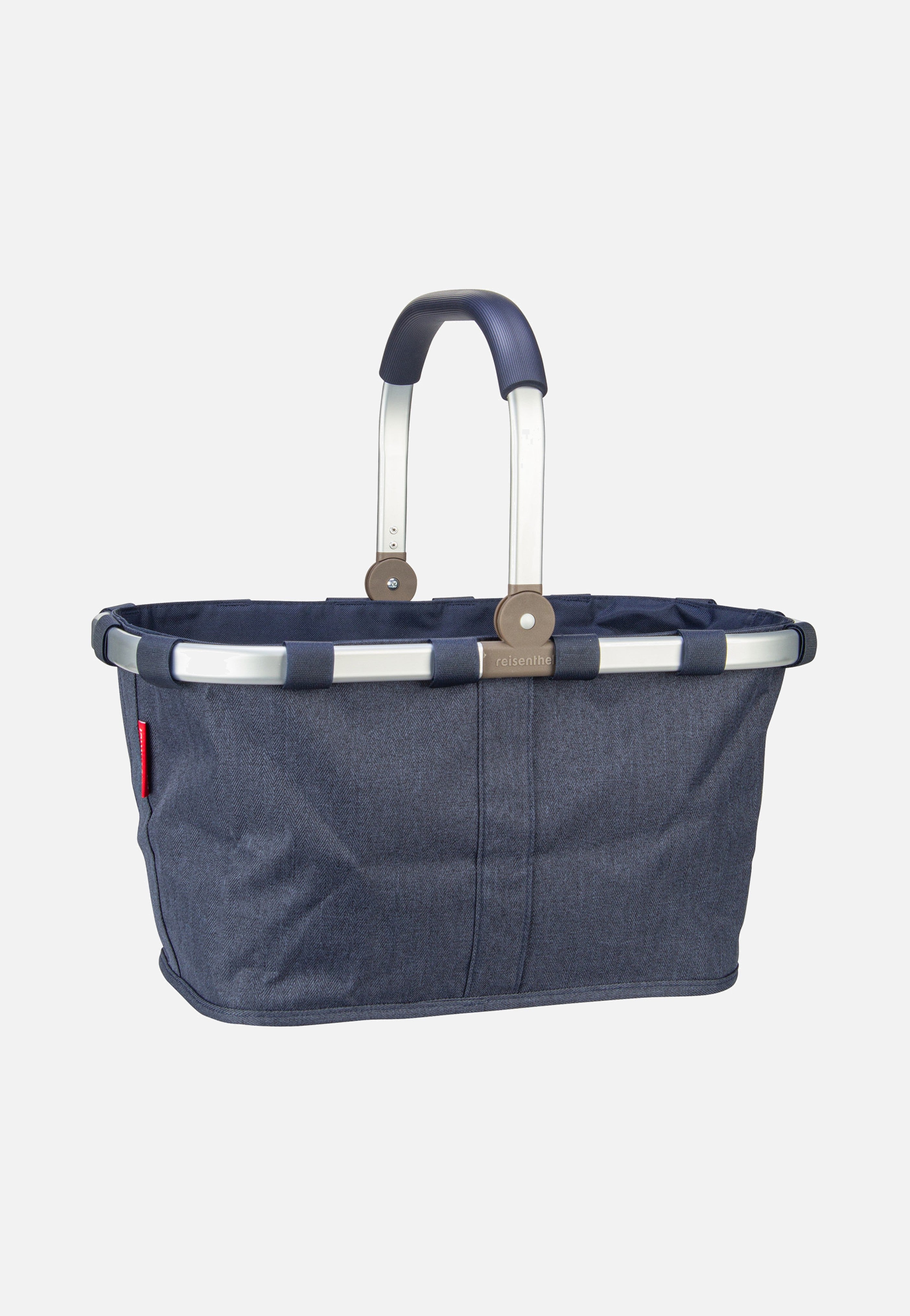 carrybag frame Herringbone Dark Blue - Einkaufskorb