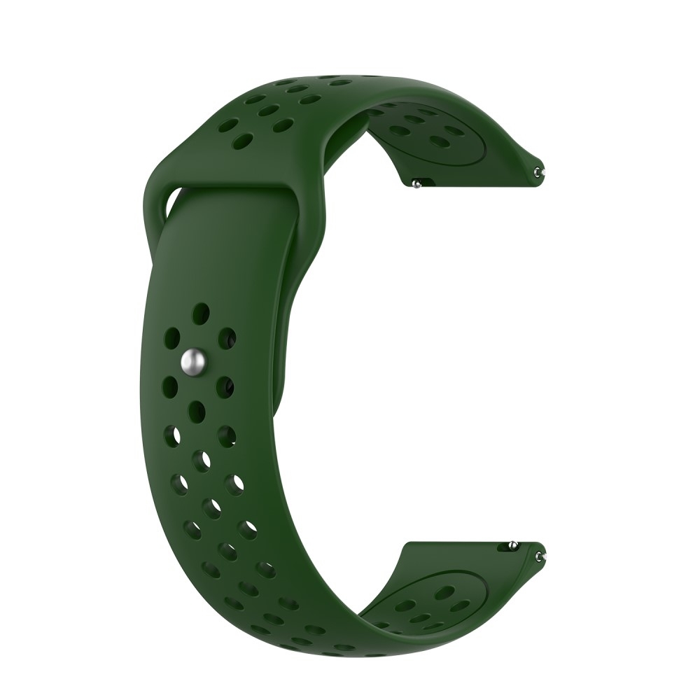 (Gr. L) Polar Vantage M Silikon Sport Armband (Gelenkumfang 176-211mm) - Dunkelgrün