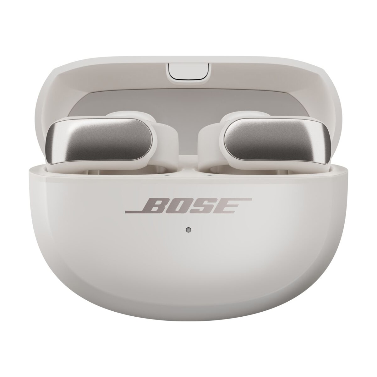 Bose Ultra Open Earbuds trådløse in-ear hodetelefoner (hvit røyk)
