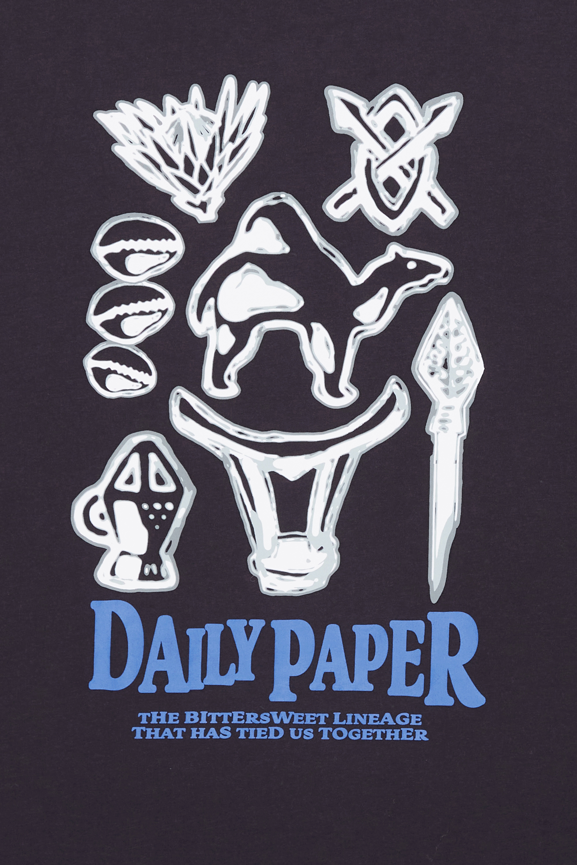 Daily Paper Sweatshirt rami ls t-shirt Bleu