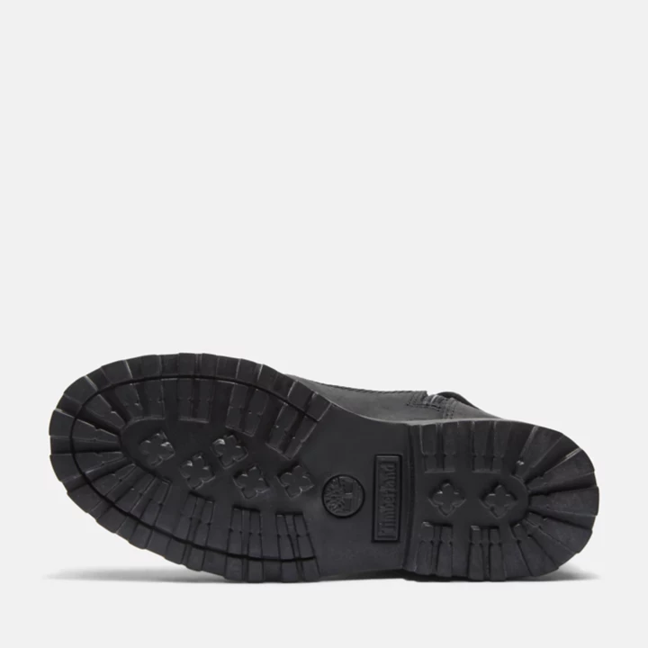 6-inch Boot Courma Kid à zip latéral junior en noir