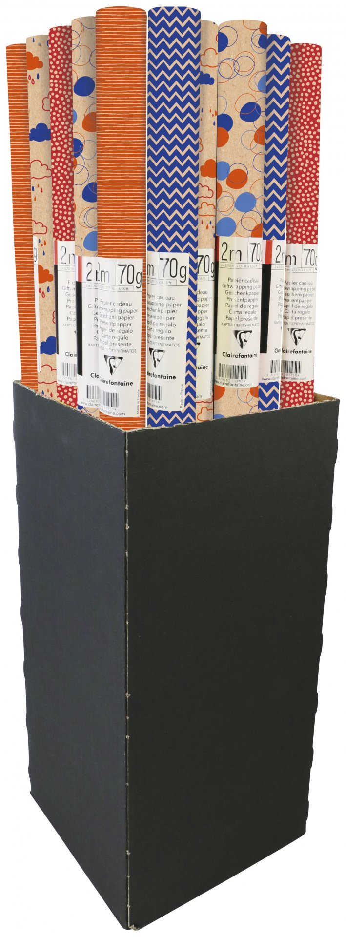 Clairefontaine Kraftpapier Rolle Motiv