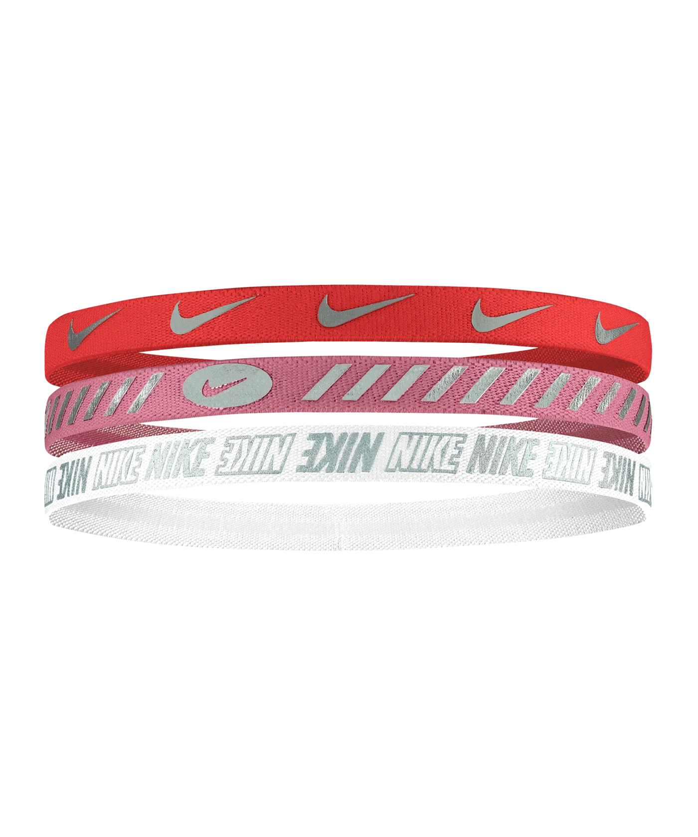 Nike Stirnband 3.0 3er Pack Rot F664