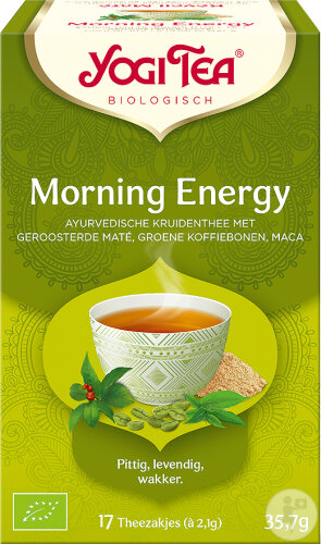 Yogi Tea Thé Réveil Maté Bio 17 Sachets