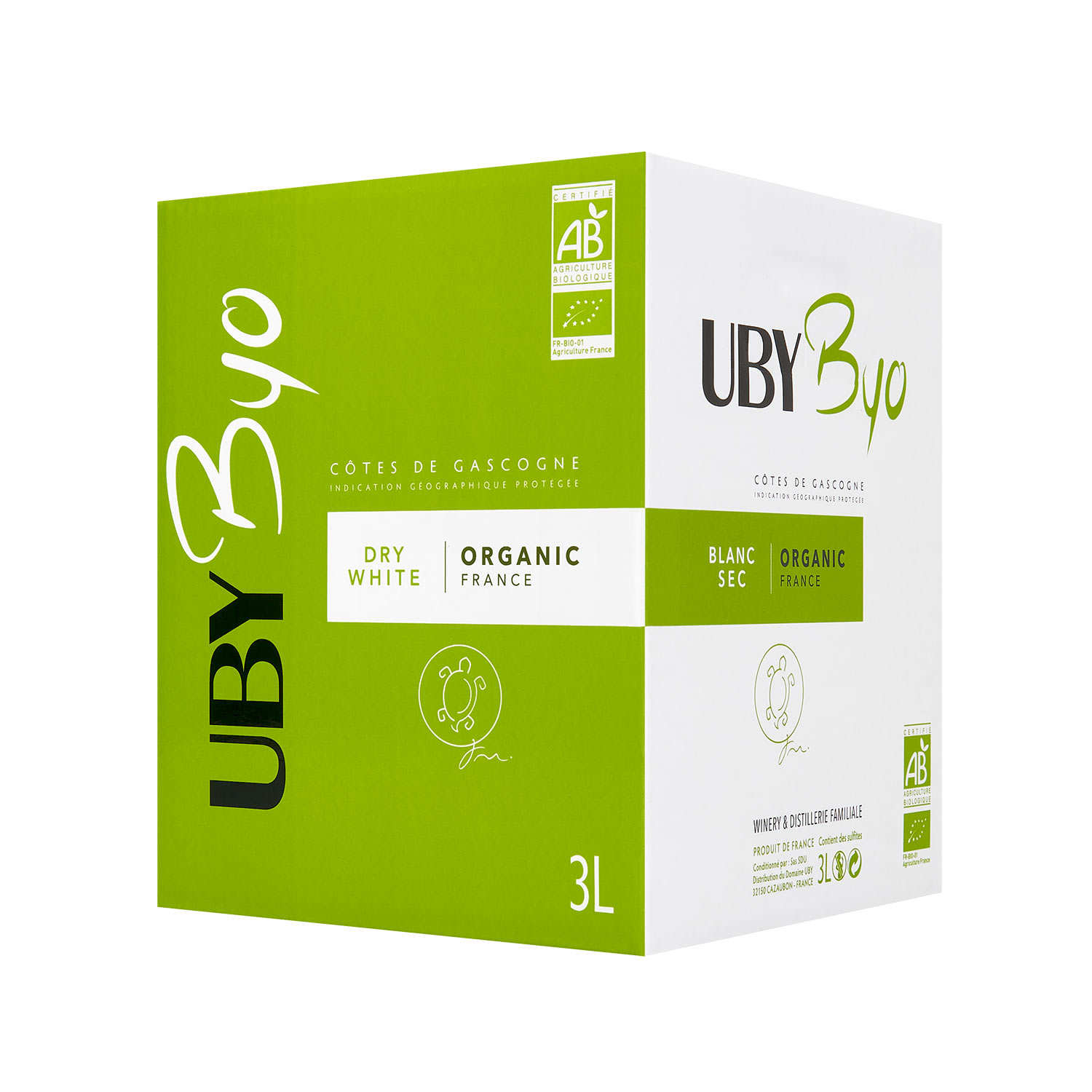 UBY Byo CUB Blanc Sec Bib 3L
