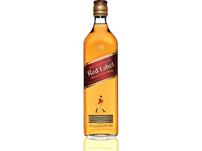 Johnnie Walker Whisky Red Label 1 l Komplexe, süsslich-rauchige Spirituosen Spezialität