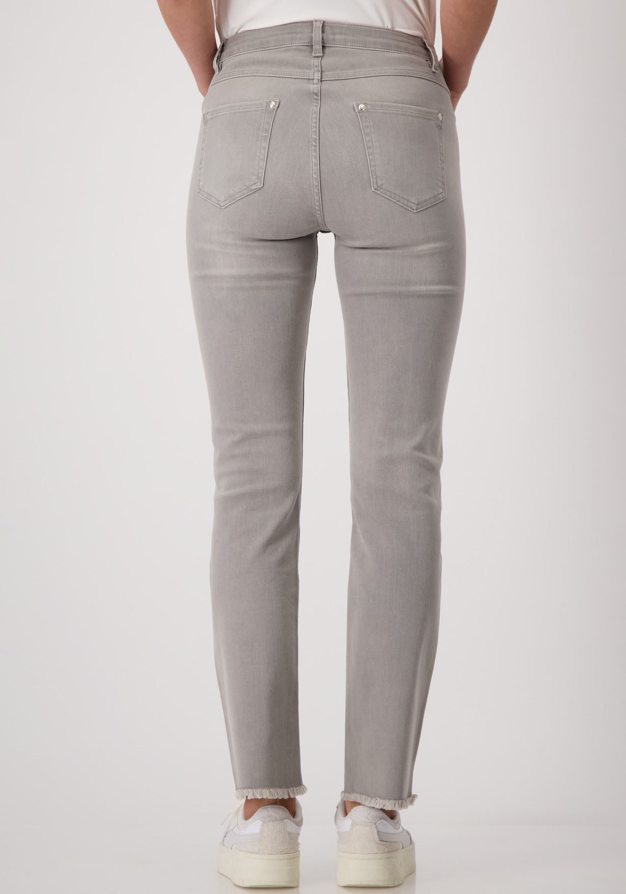 Monari Röhrenhose  mit Glitzernieten