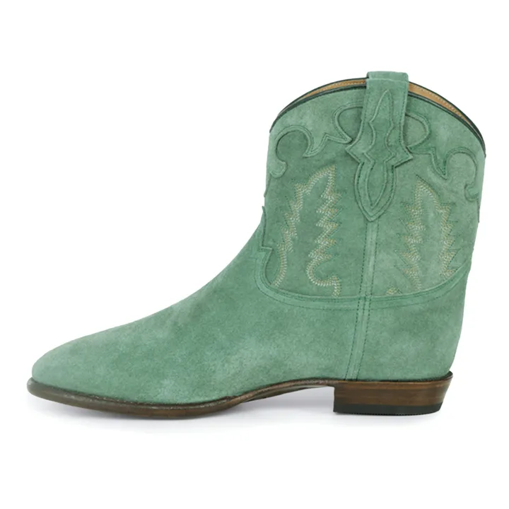 Shiloh Heritage Boots Early Midnight Daim | Vert
