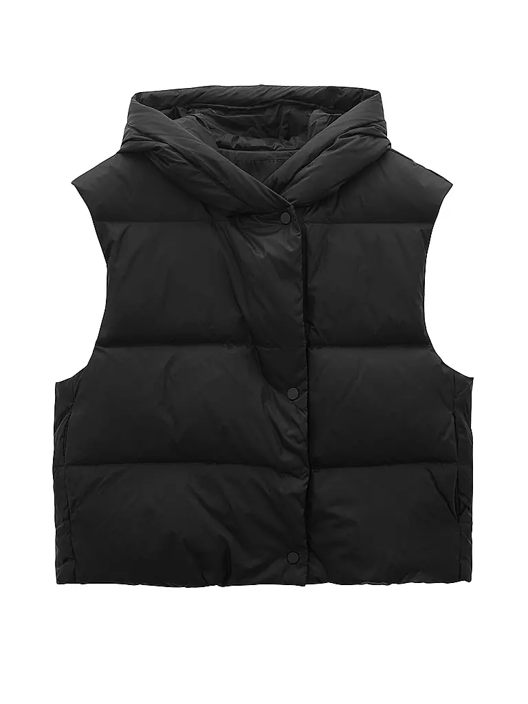 SOMEDAY Daunensteppgilet VAUSTI schwarz