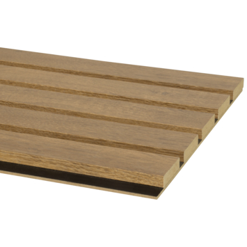 Lattenwand MDF Decowall Essential brons eiken 260 x 30 cm (2 stuks) 1.56 m2