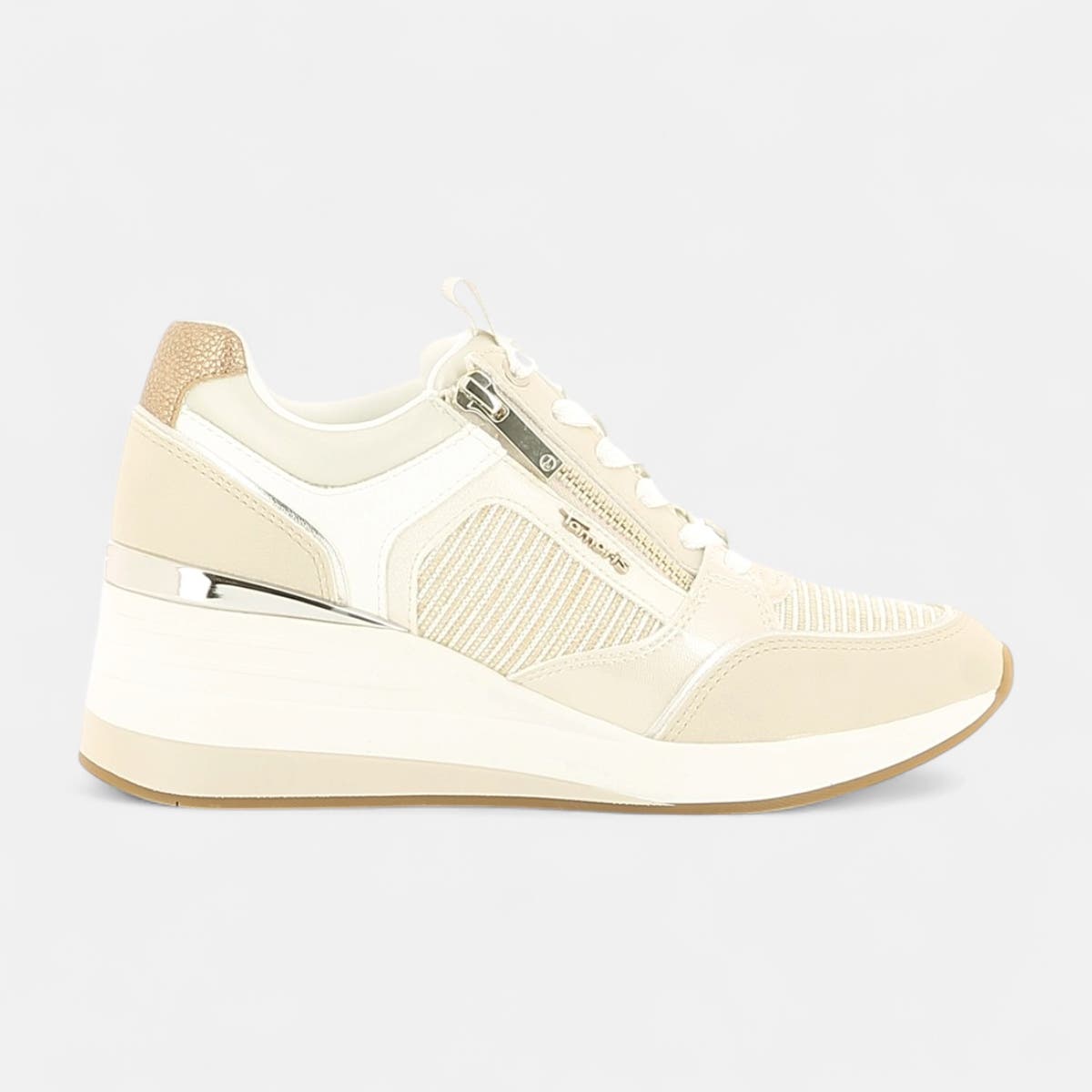 Baskets basses Femme beige