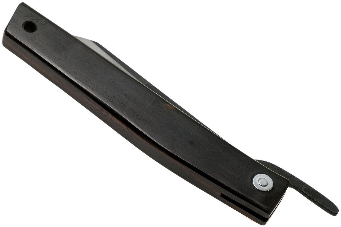 Ohta FK9 Higonokami-zakmes, Ebony