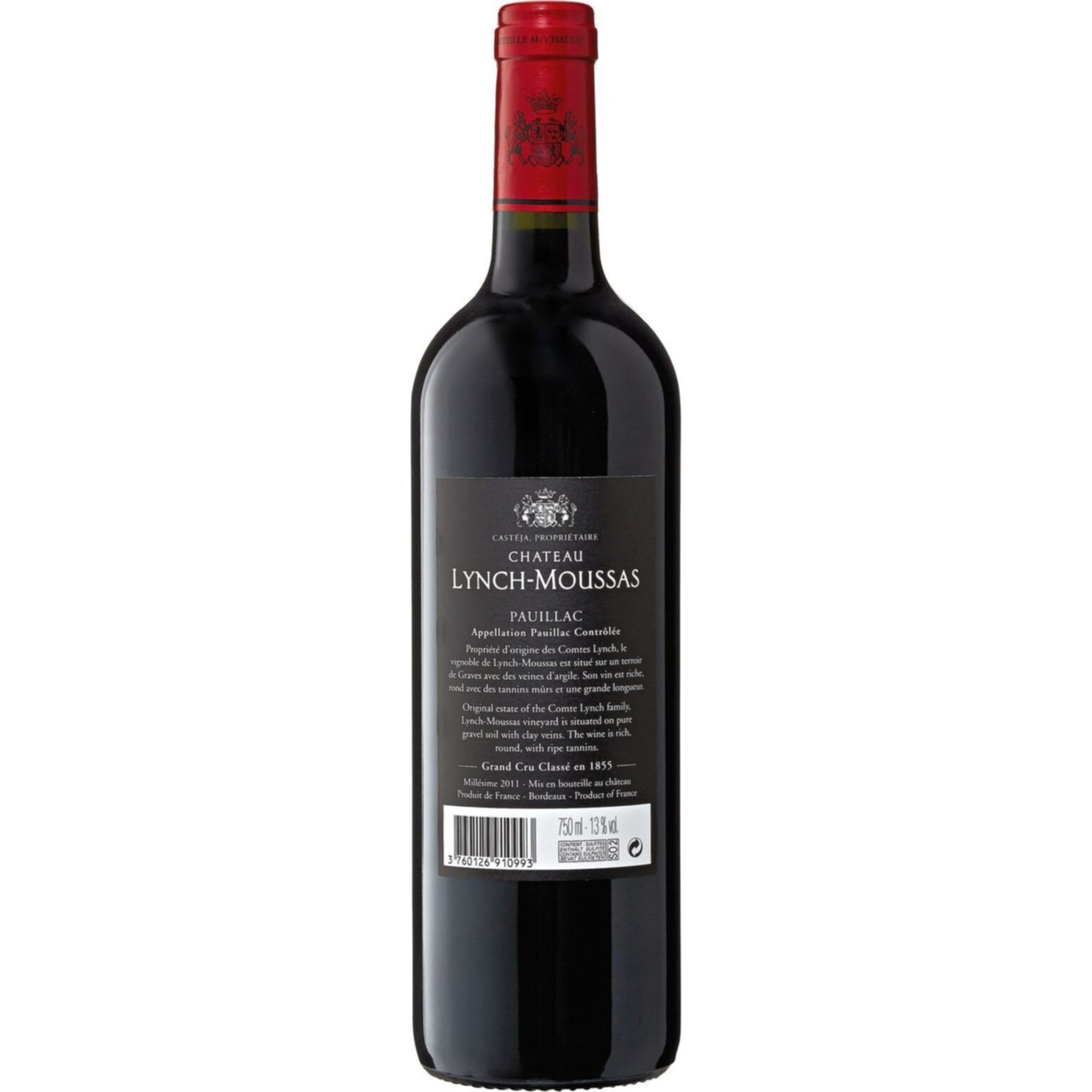 Château Lynch-Moussas Pauillac AC 5ème Cru Classé -75cl