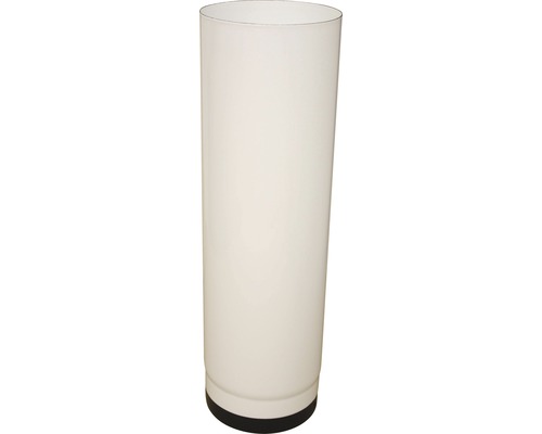 Kachelpijp Ø150 mm geëmailleerd wit 1 m