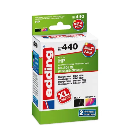 edding 440 HP 301XL/301XL (CH563EE/CH564EE) Multipack 2