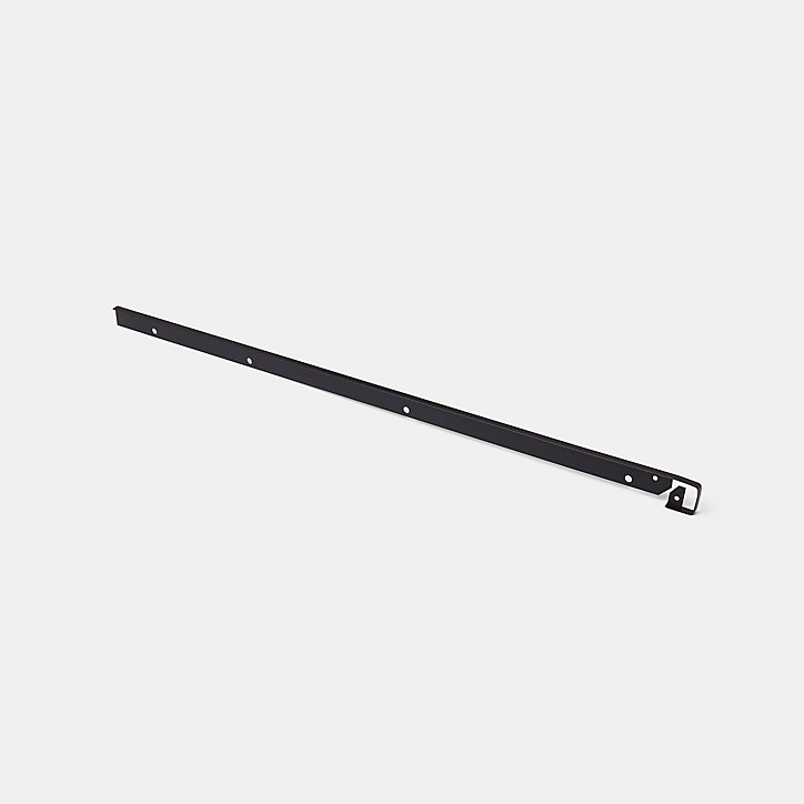 Profil de jonction pour plan de travail GoodHome Nantua Noir l. 24 mm x H. 16 mm