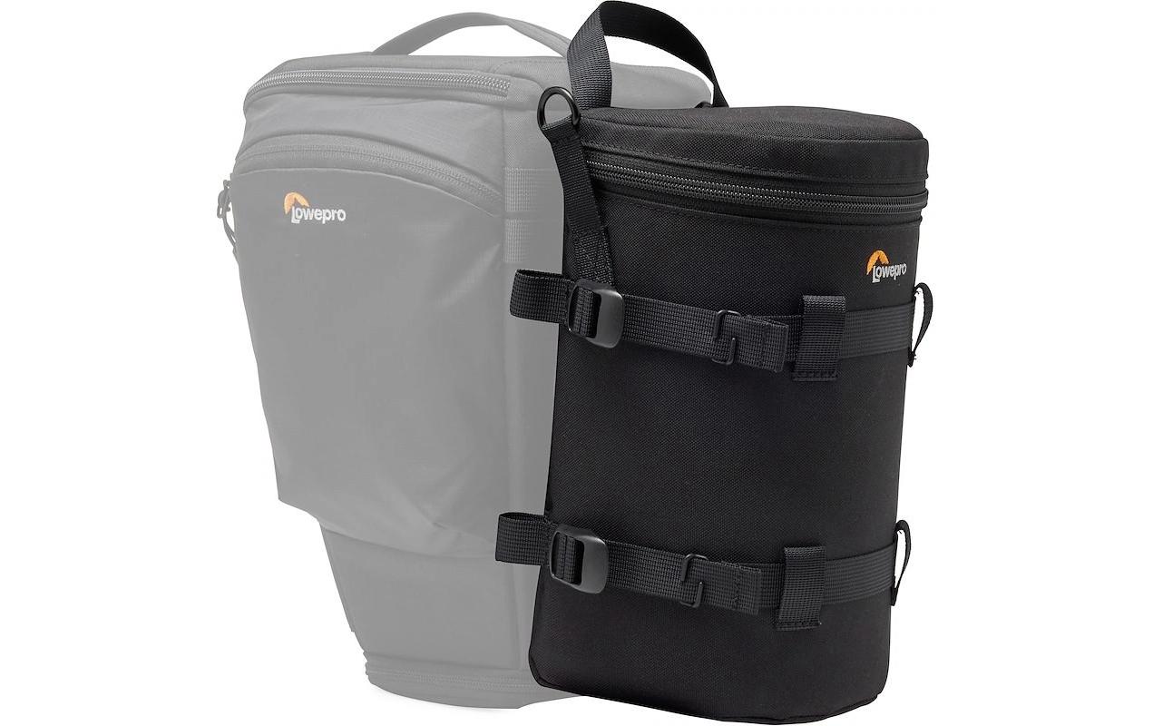 Objektivtasche ProTactic LCS 12 x 24 IIIGepolsterte Tasche mit Zurrgurt für Objektive bis zu 12 cm Durchmesser und 24 cm Länge