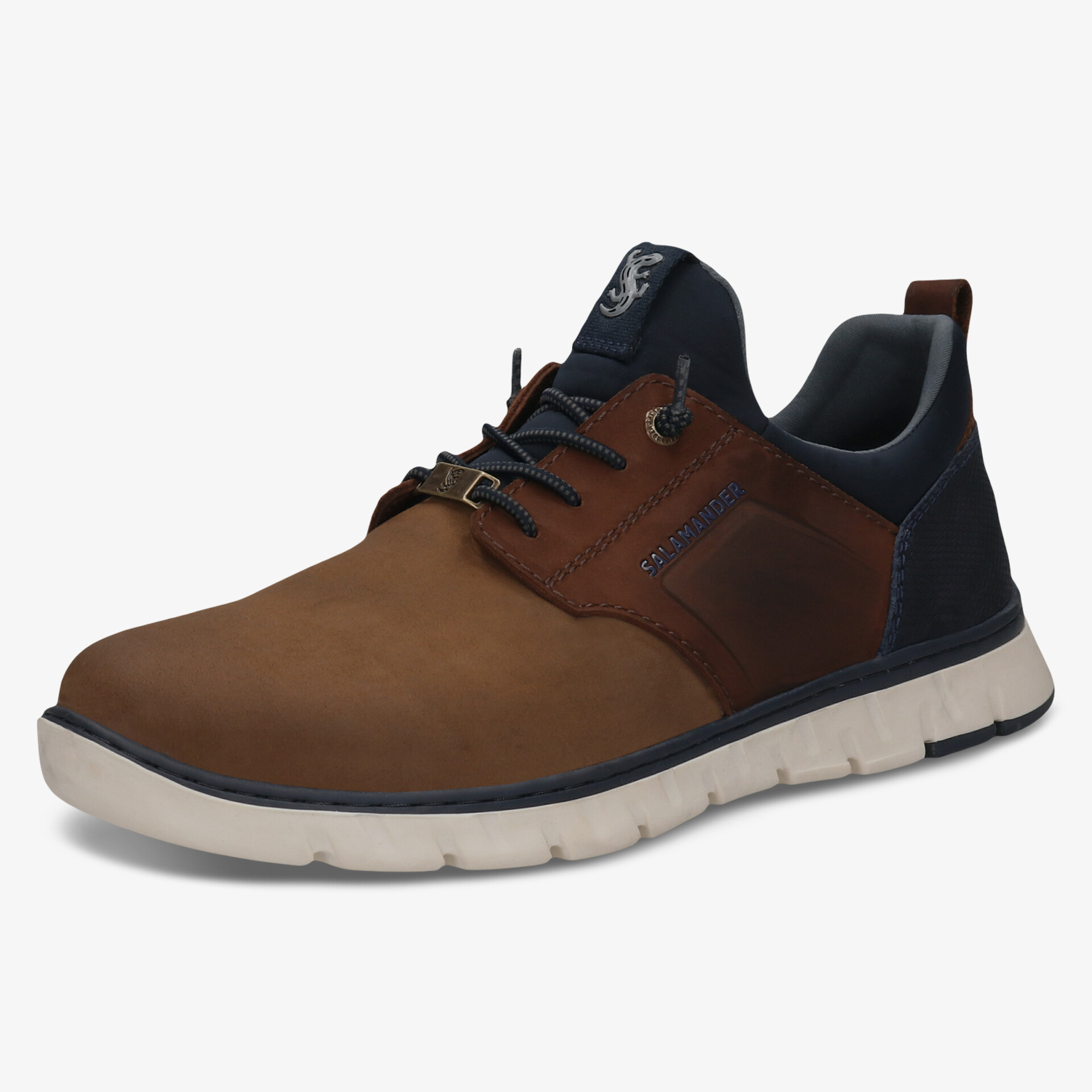 SALAMANDER Herren Halbschuhe cognac