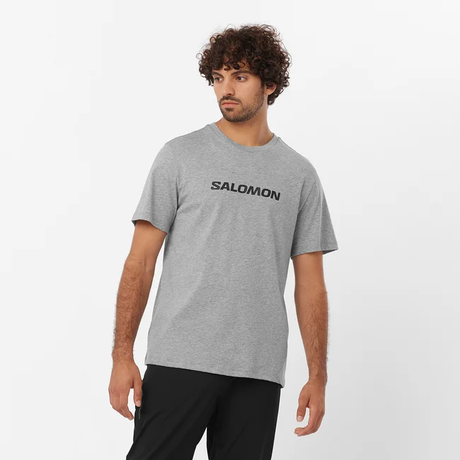 SALOMON LOGO PERFORMANCE  Kurzarmshirt Herren